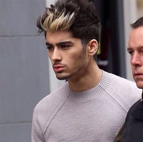 zayn malik buzz|zayn malik blonde streak.